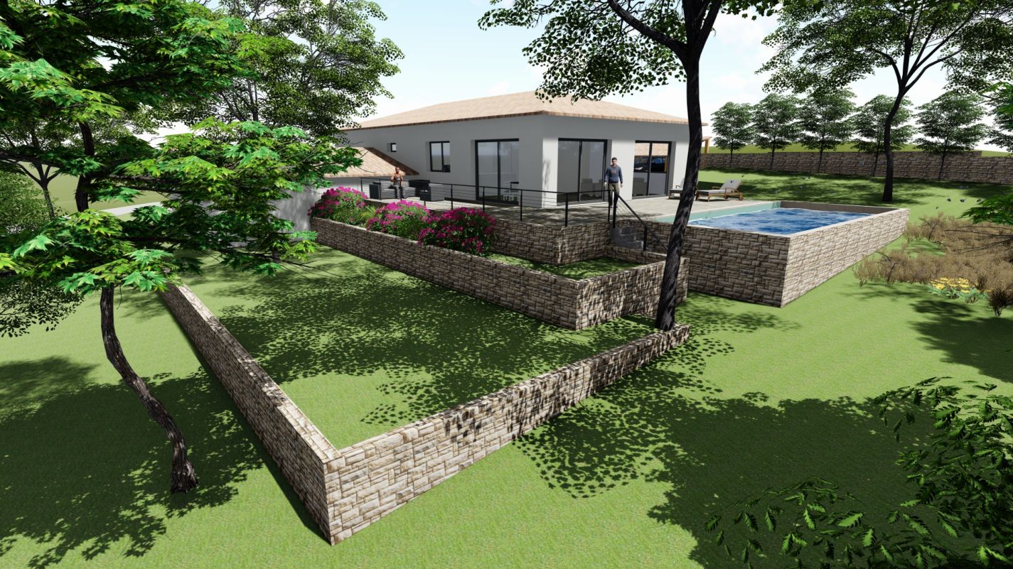 Maison 100m² – 30420 CALVISSON