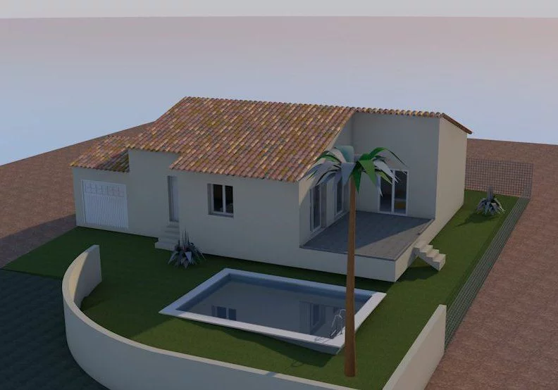 Maison 80m² – 30540 MILHAUD